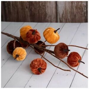 Hobby Lobby Velvet Pumpkin Stems